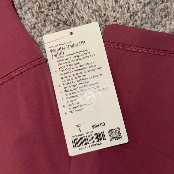 Lululemon wunder under leggings - Picture 2 of 2